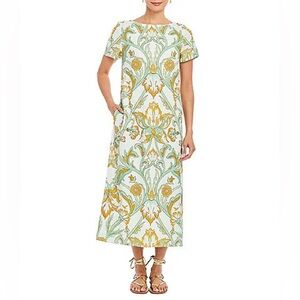 NWT Mestiza New York Adria Convertible Midi Dress in a floral print Sz M